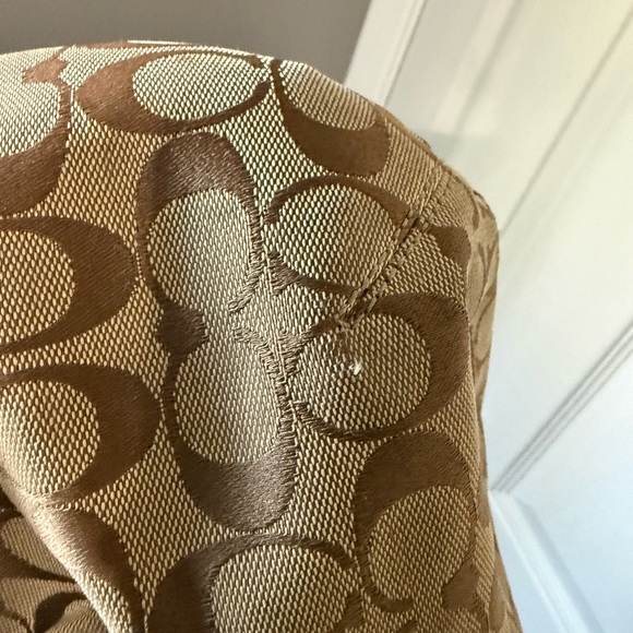 Vintage Coach Signature Brown and Tan Hobo Bag - Picture 7 of 9